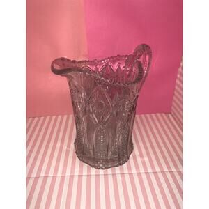 Vintage Millersburg glass pitcher